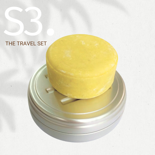 CALM - 5-IN-1 -THE TRAVEL SET - BAR + 1  ALUMINIUM TIN